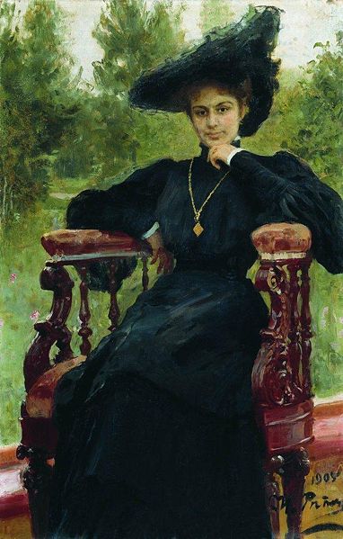 Andreyeva by Repin